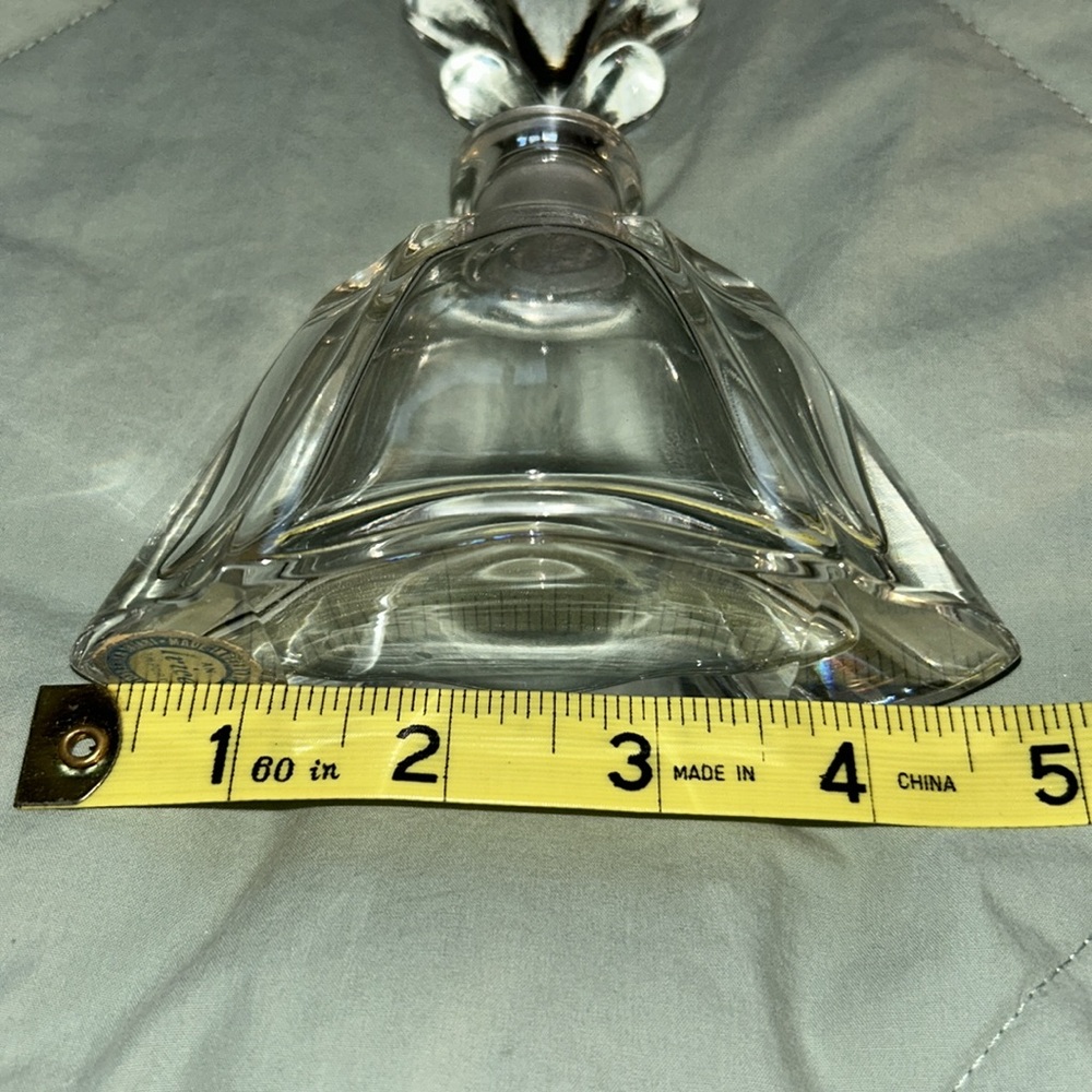 US zone Germany glass perfume bottle with necklace - Picture 8 of 8